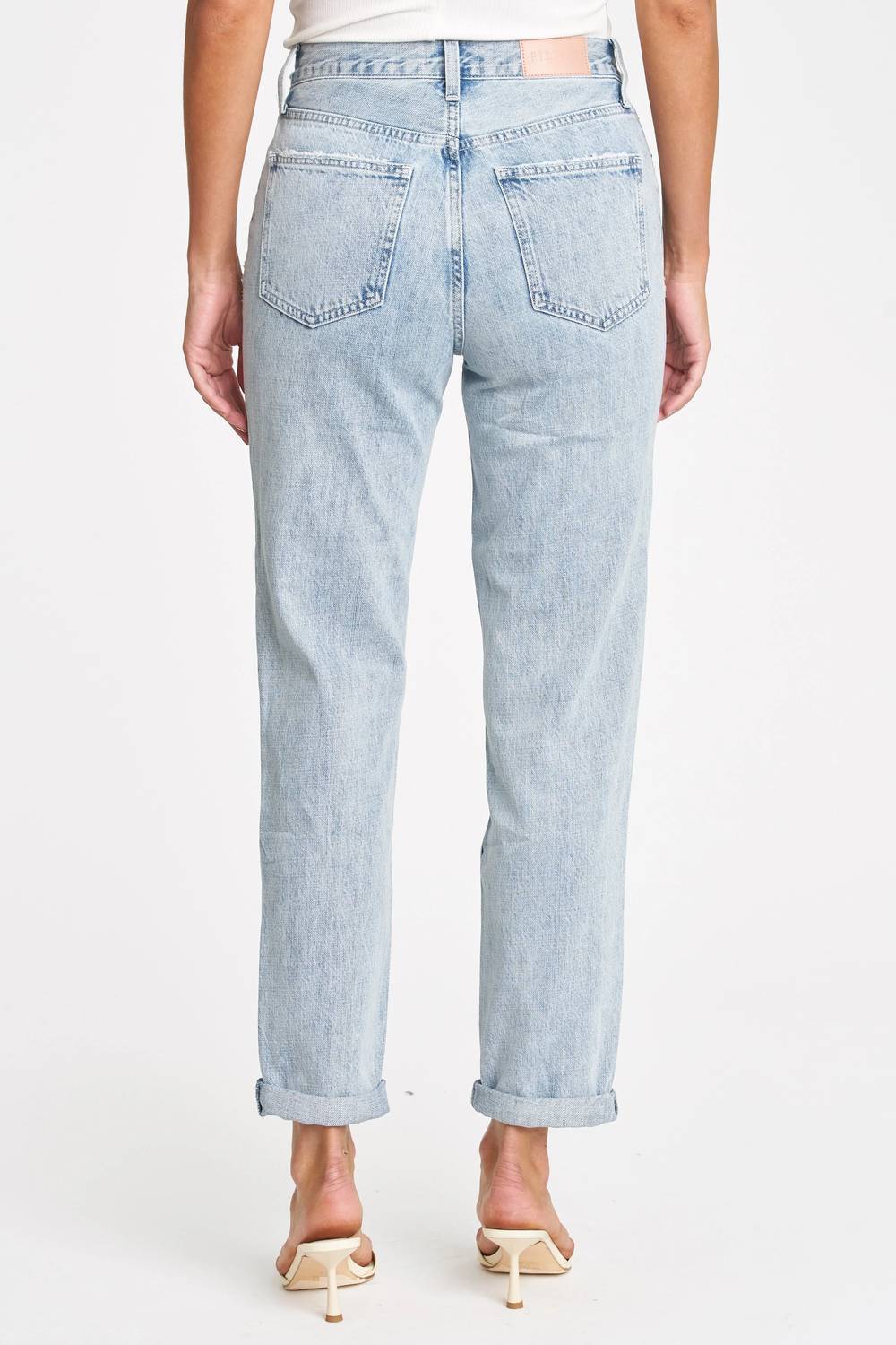 Pistola - Presley High Rise Relaxed Roller Jeans