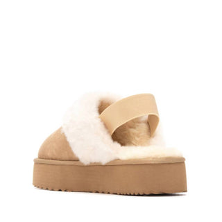 Xti - Women's Suede Fur Sneakers