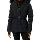 Michael Kors - Belted Down Chevron Scutab Stretch Quilted Jacket