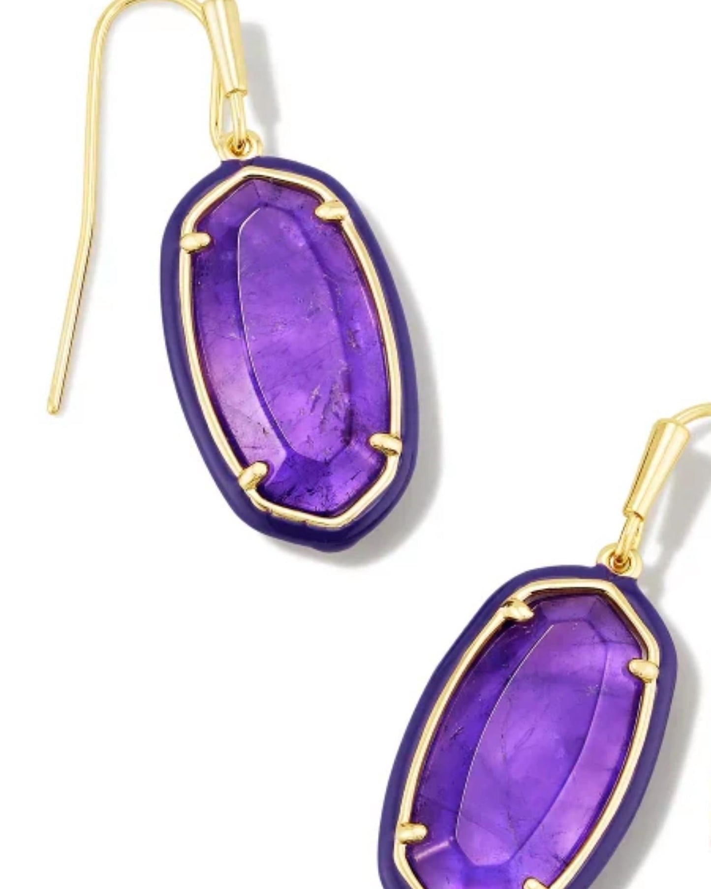 Kendra Scott - Dani Enamel Frame Drop Earrings