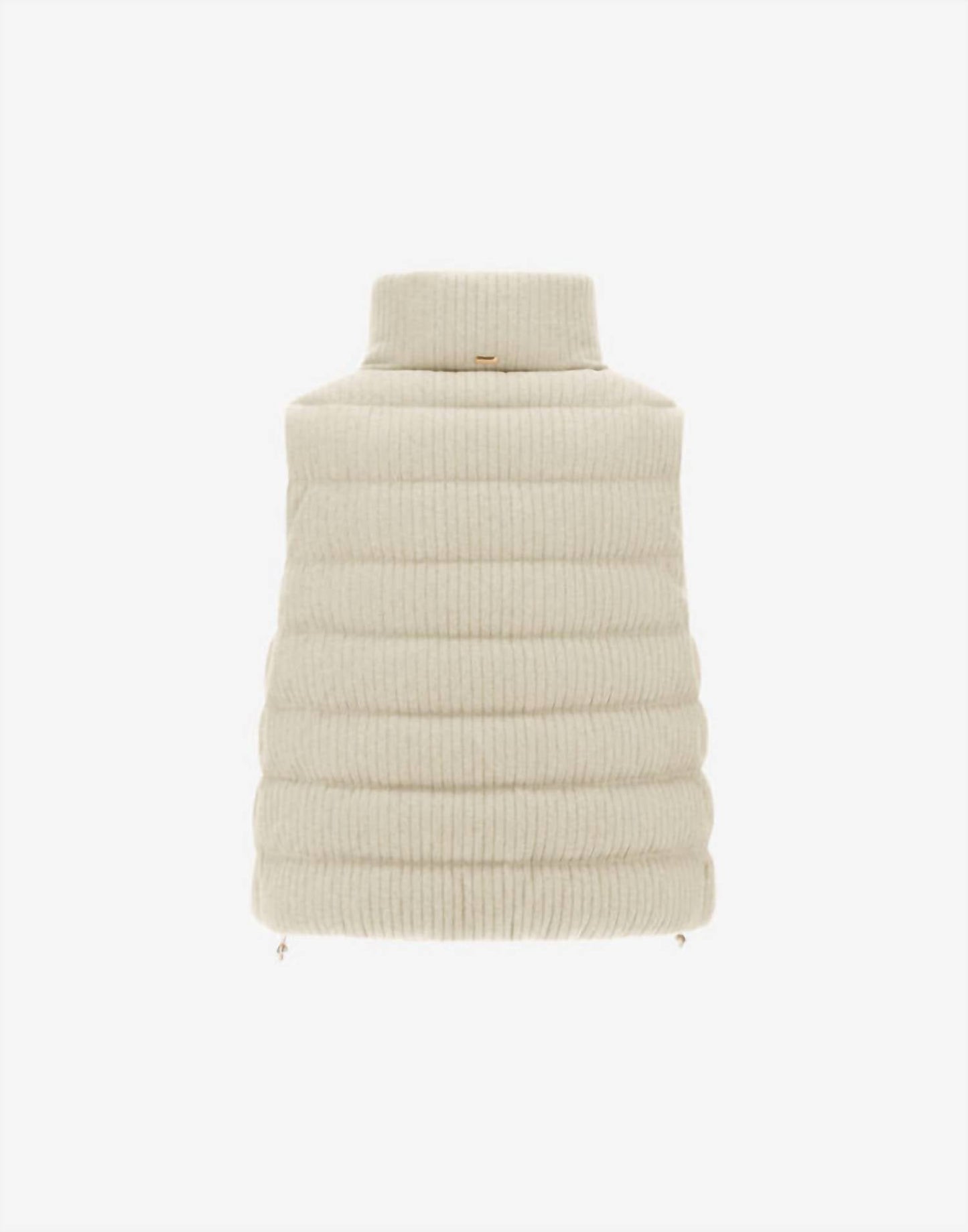 Herno - Shiny Ribbed Knit Vest