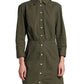 Veronica Beard - Keston Twill Mini-shirtdress