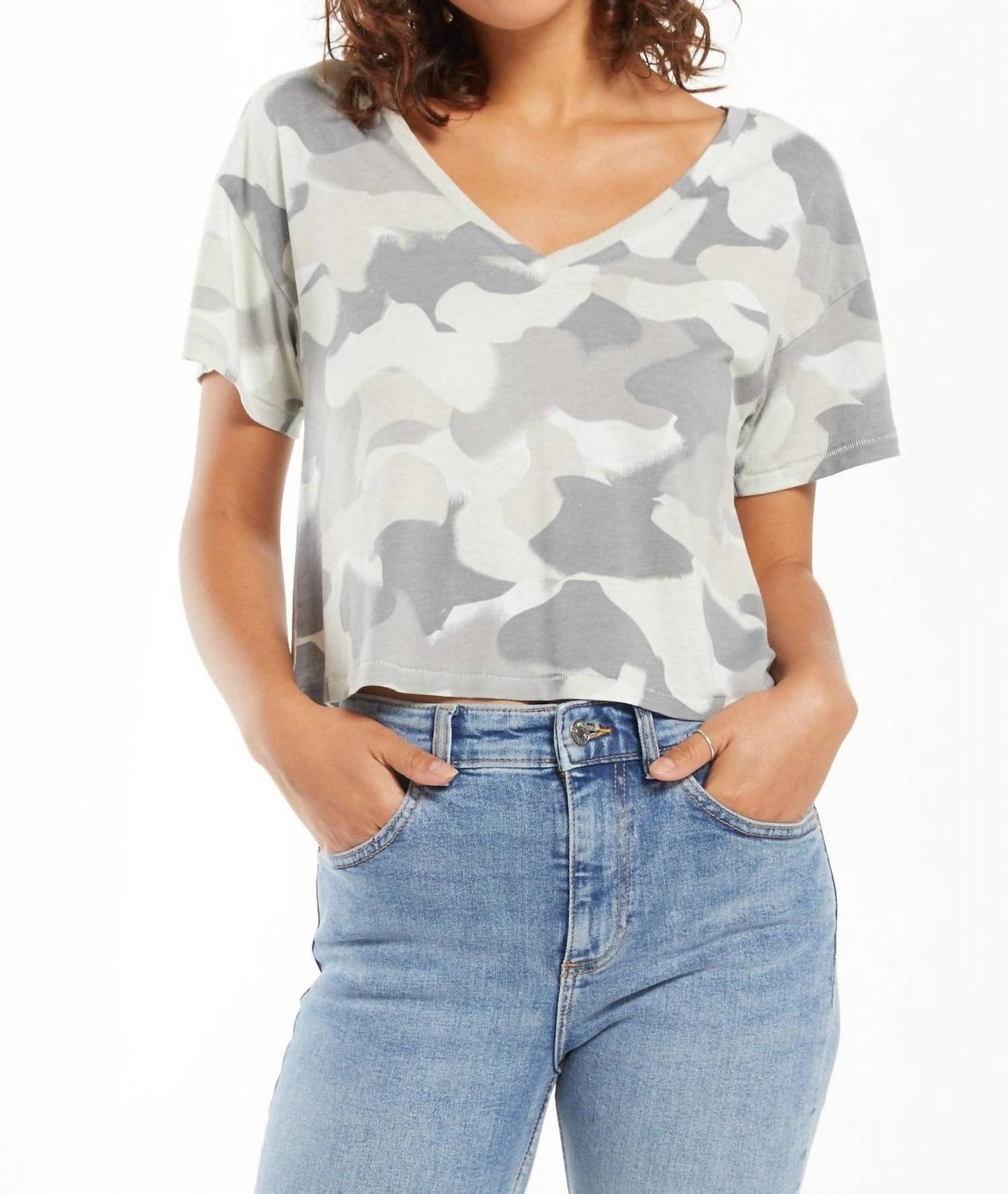 Z Supply - Parker Painted V-Neck Tee