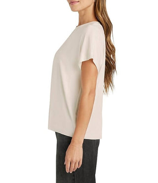 Esplêndida - Camiseta de manga curta em jersey de malha Tyra