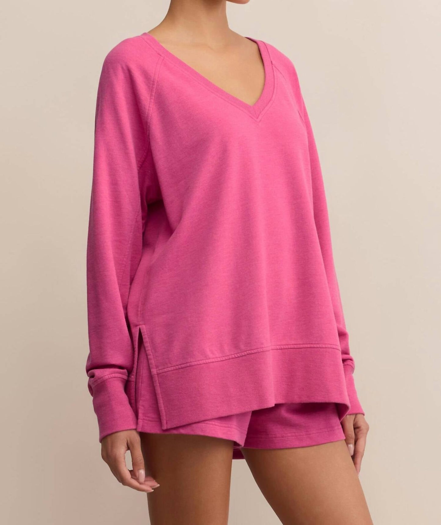 Z Supply - Weekender V Neck Sweatshirt