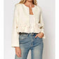 Lalavon - Petal Tweed Crop Jacket