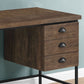 Computer Desk For Home Office, Laptop, 3 Storage Drawers, Contemporary & Modern