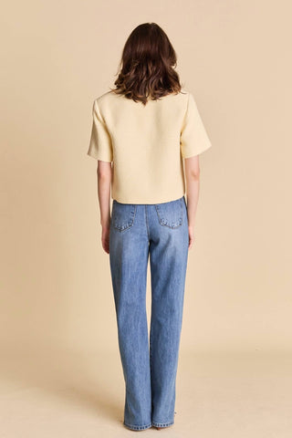 English Factory - Short Sleeve Tweed Shirt