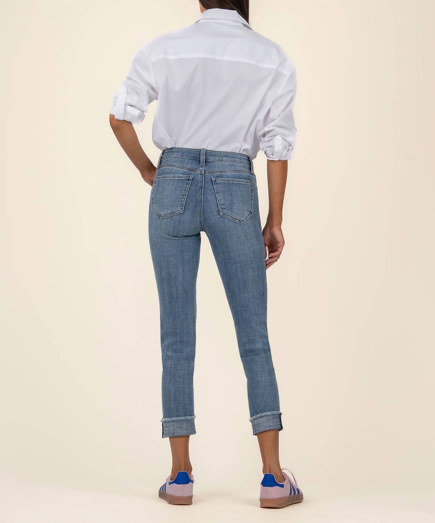 Kut From The Kloth - Amy Mid Rise Crop Straight