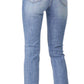 Risen - Straight Leg Asymetrical Zipper Jeans