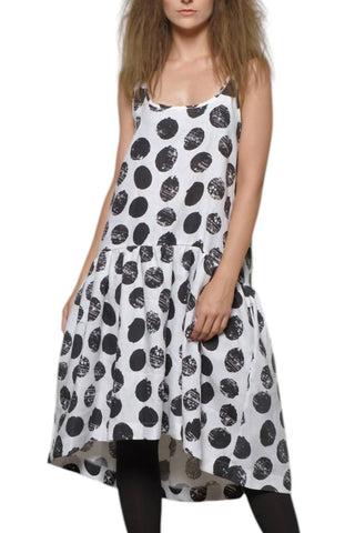 Simply Mila - Vestido Peplum de Linho