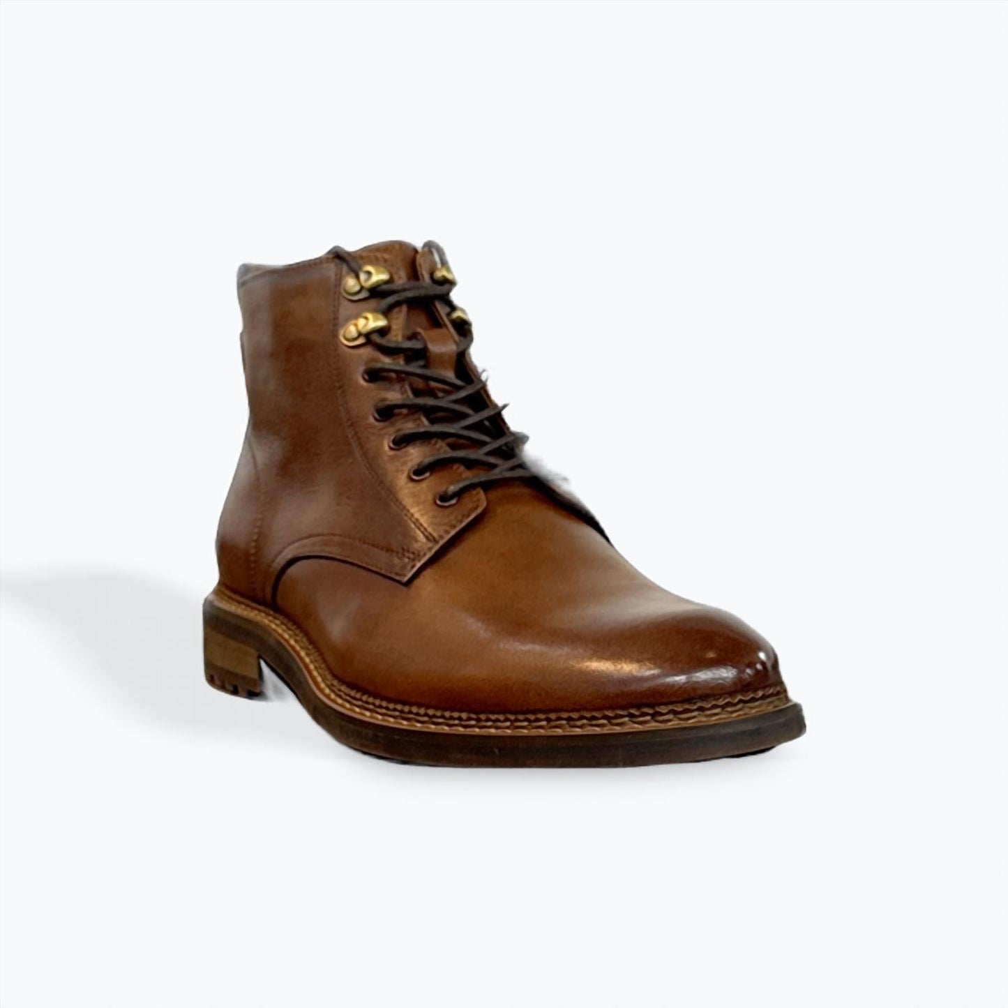 Steve Madden - Men's Noby Leather Lace Up Boot