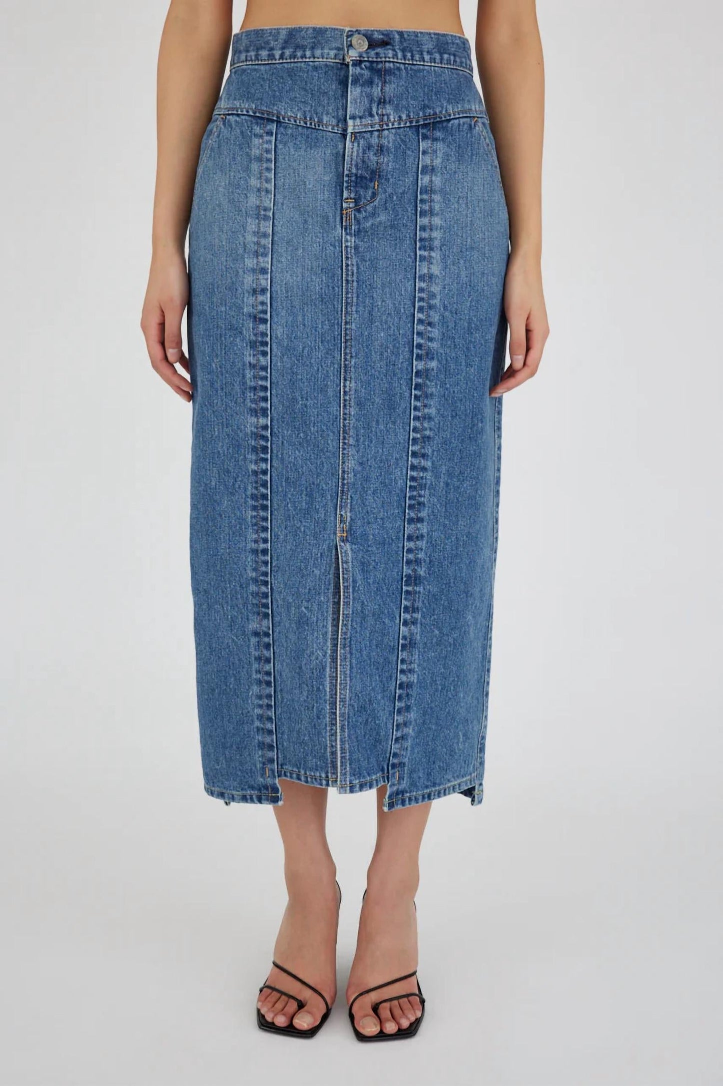 Moussy - Clovernook Tight Midi Skirt