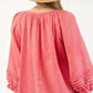 Easel - Mineral Washed Cotton Gauze Top