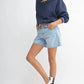 Just Black Denim - The "mom Shorts”