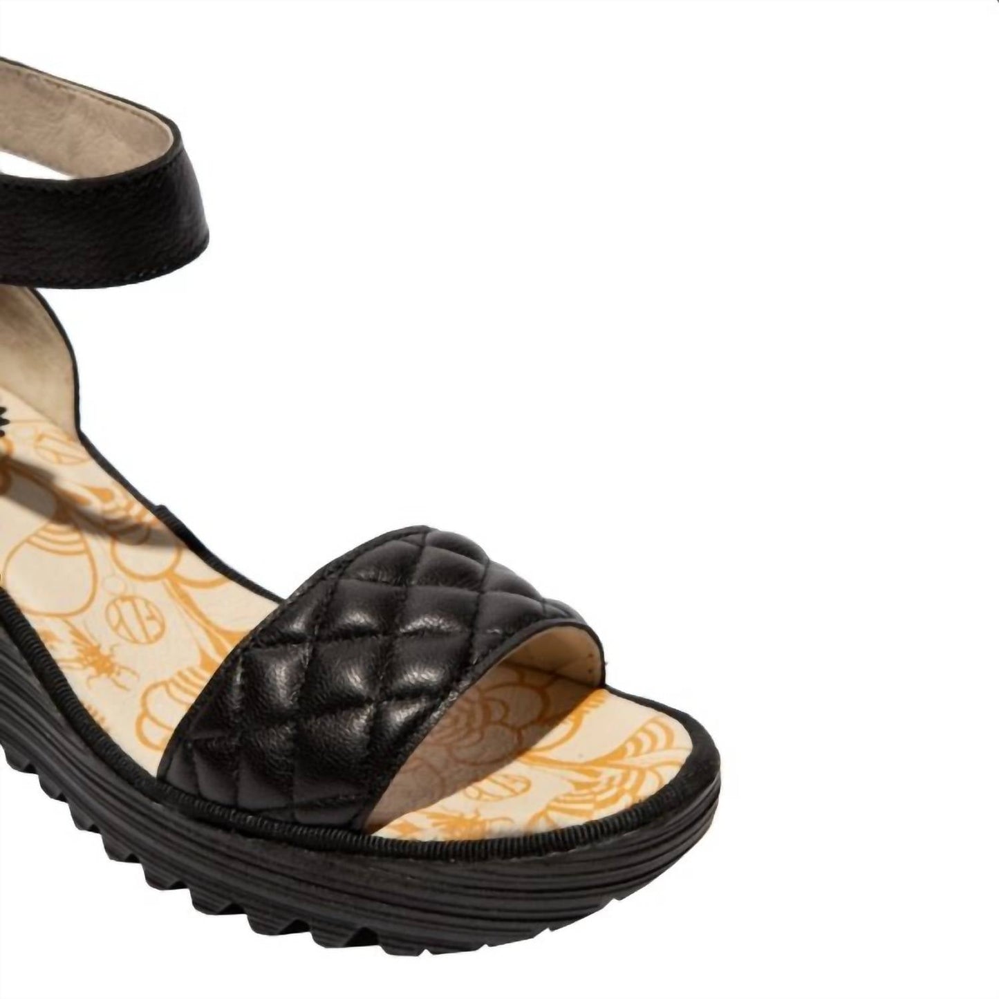 Fly London - Women's Yaru Platform Leather Sandal