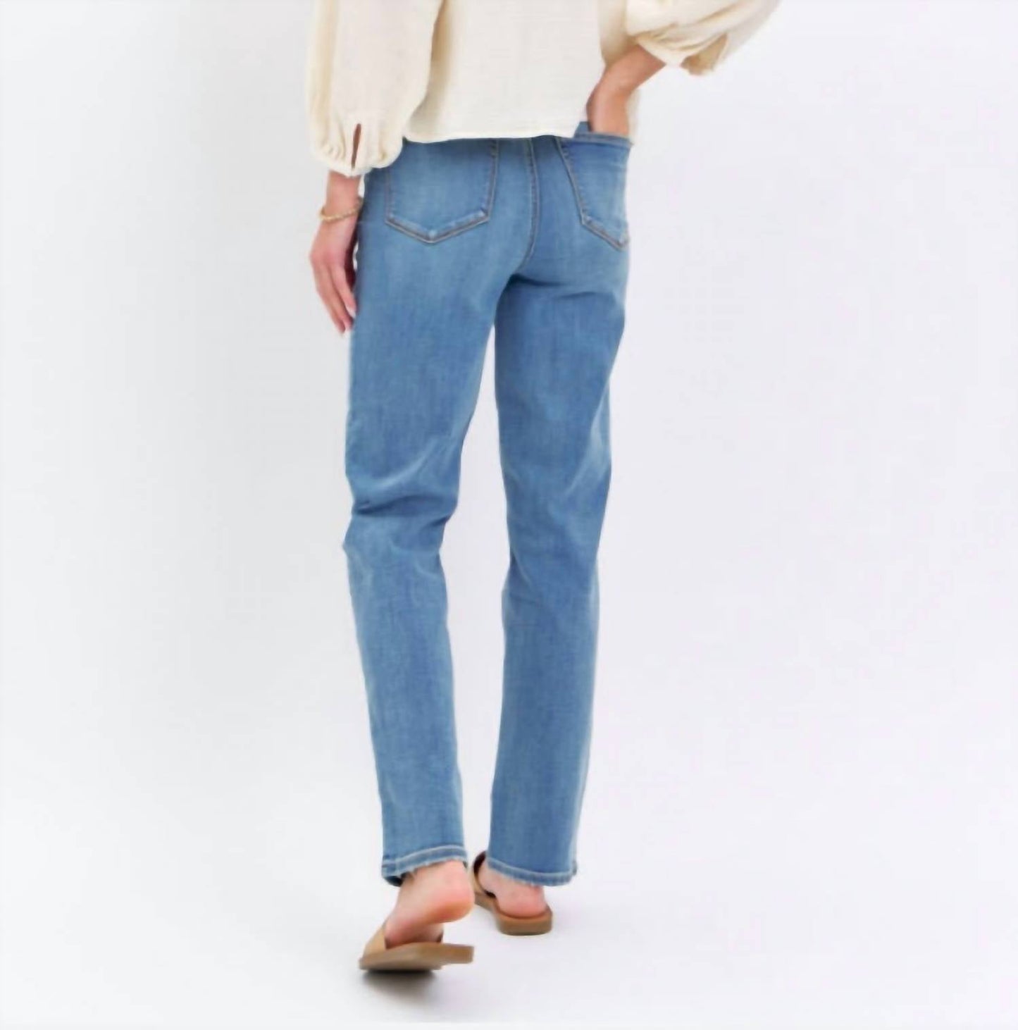 Judy Blue - Women's High Rise Straight Leg Jeans