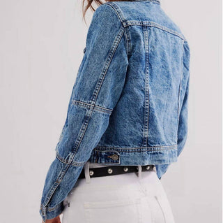 Free People - Jaqueta Jeans Rumors