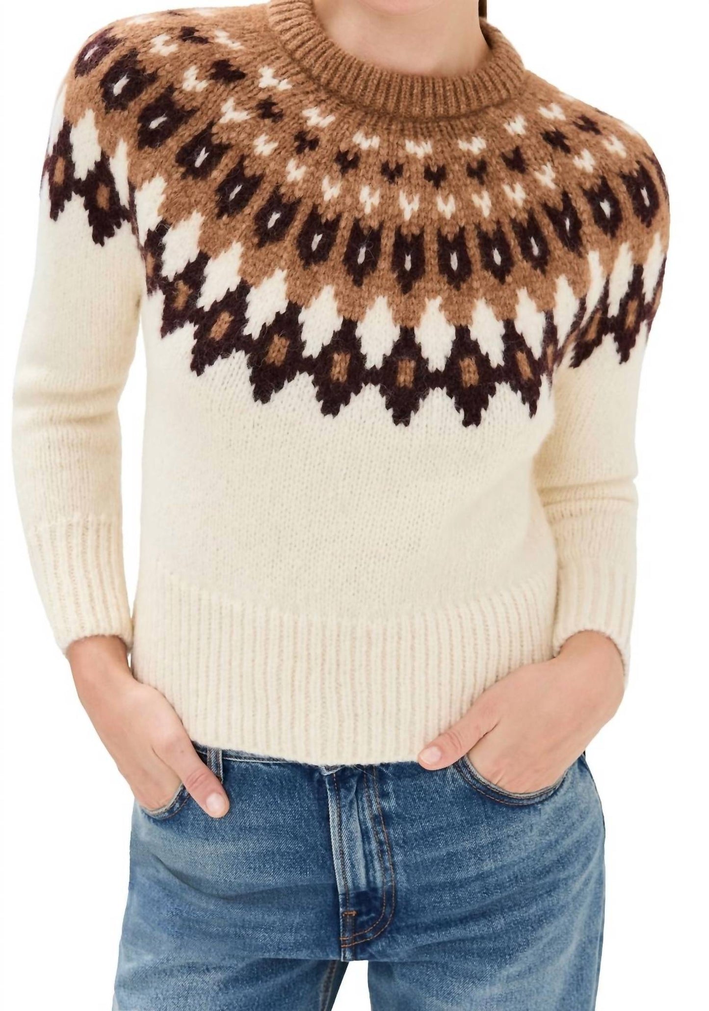 Veronica Beard - Anne Fairisle Pullover