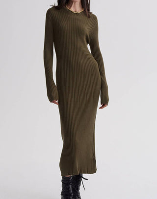 Varley - Vestido de malha canelada Axel