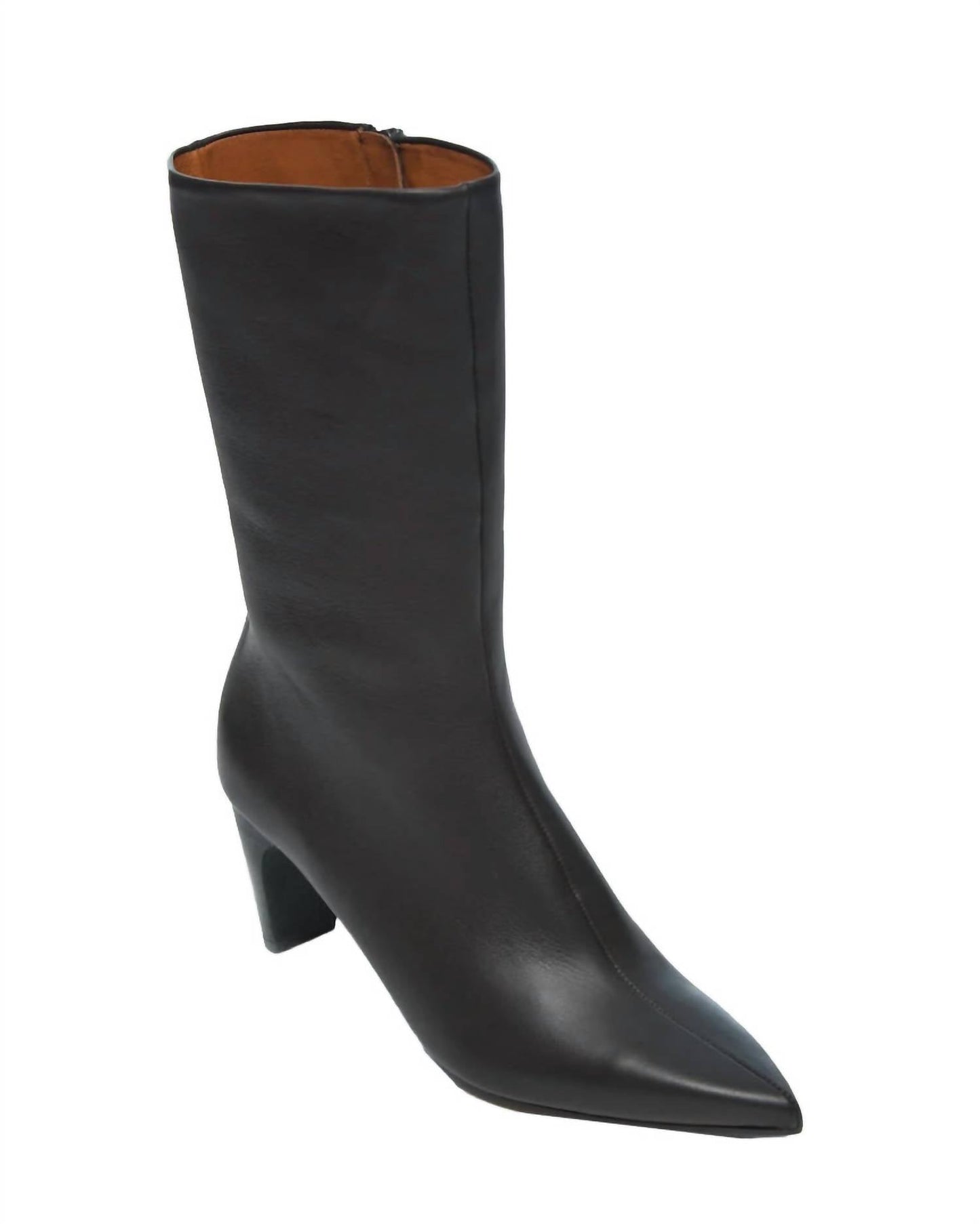 Coclico - Platinum Mid Wooden Heel Bootie