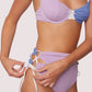 Lost + Wander - Tan Line Trio Lace Up Bikini Bottom