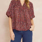 Entro - Print Bubble Top