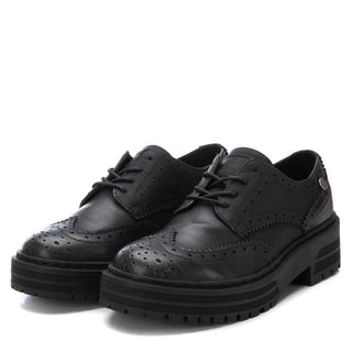 Xti - Women's Heeled Lace-Up Loafers