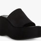 Steve Madden - Slip On Chunky Wedge Sandal