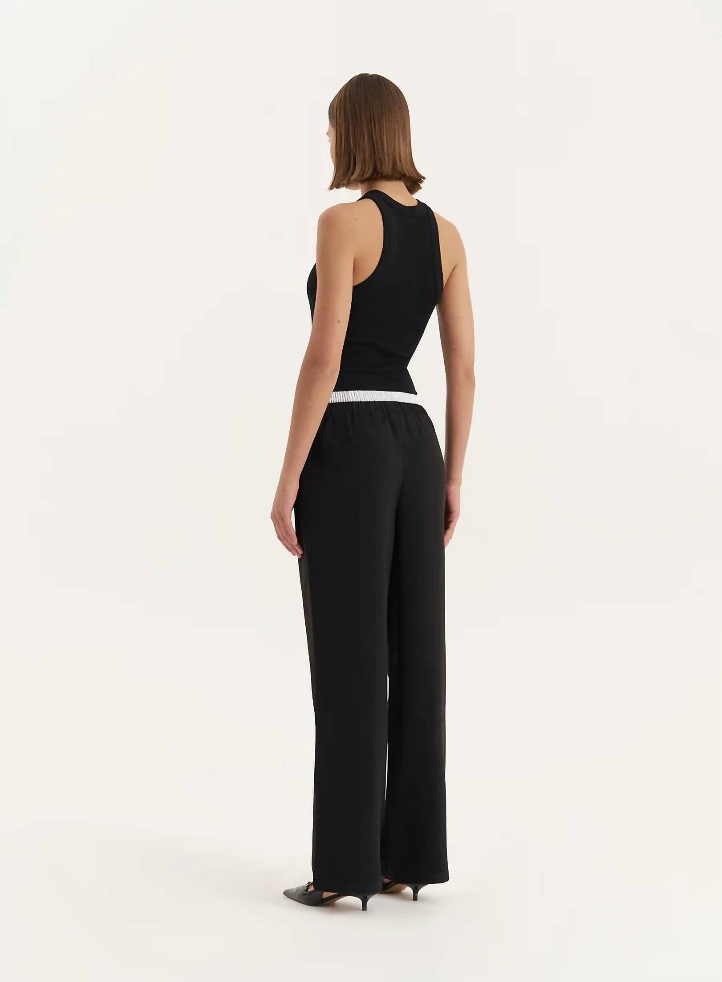 4Th & Reckless - Bianca Waistband Straight Leg Trouser
