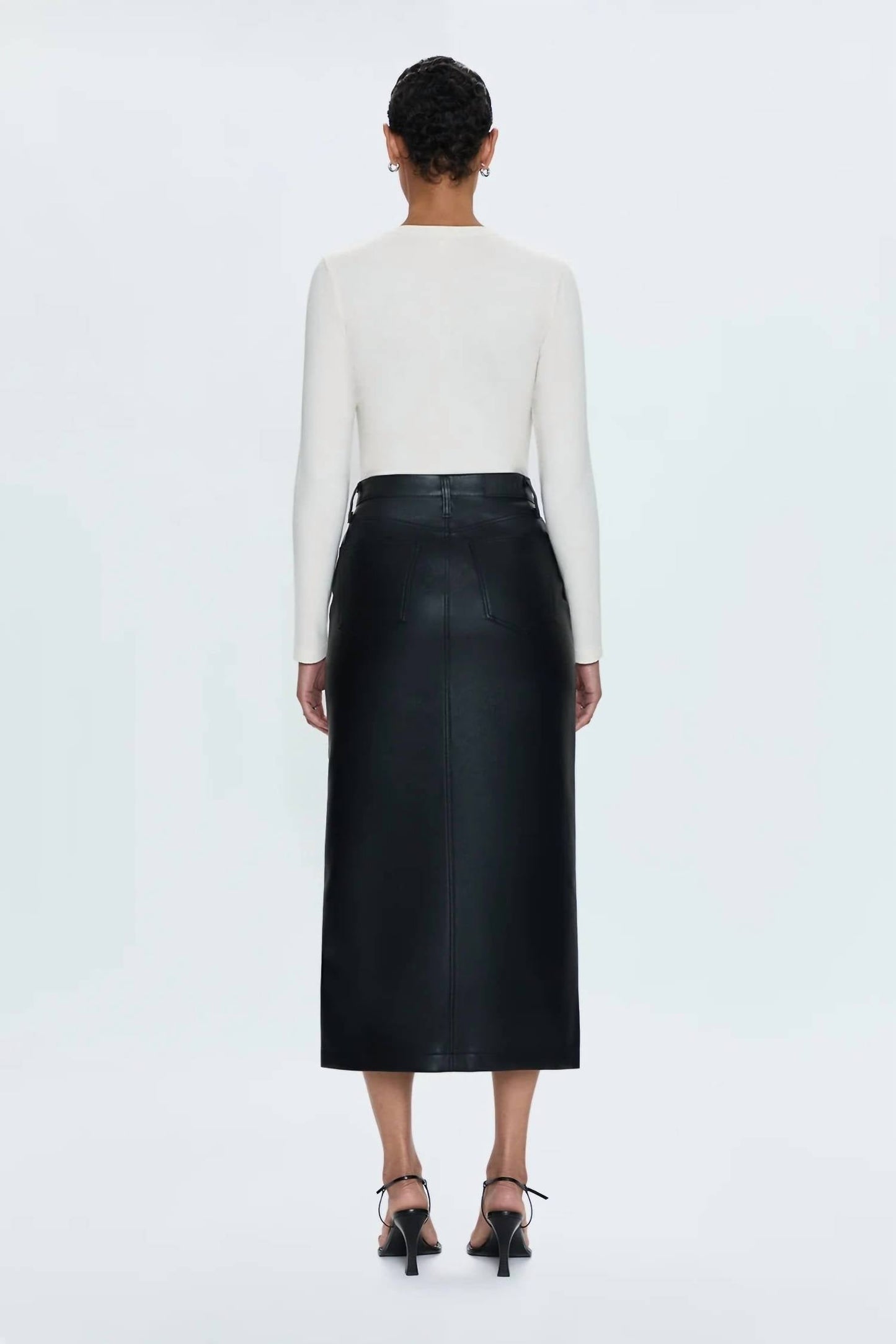 Pistola - Vegan Leather Utility Skirt