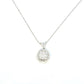 Aamiaa - 0.61 Carat Natural Diamond Cushion Halo Cluster Pendant