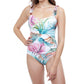Profile By Gottex - Underwire D-Cup Wide Strap One Piece Swimsuit