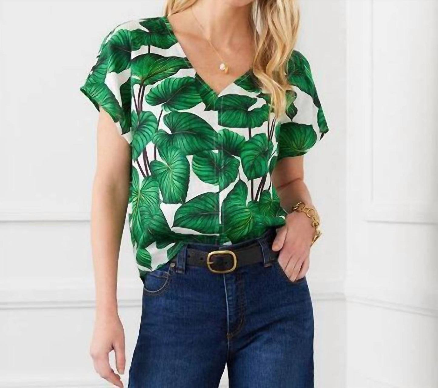 Karen Kane - Print Dolman Sleeve Top