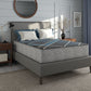 Tempagel by restonic 13' smooth top, plush mattress