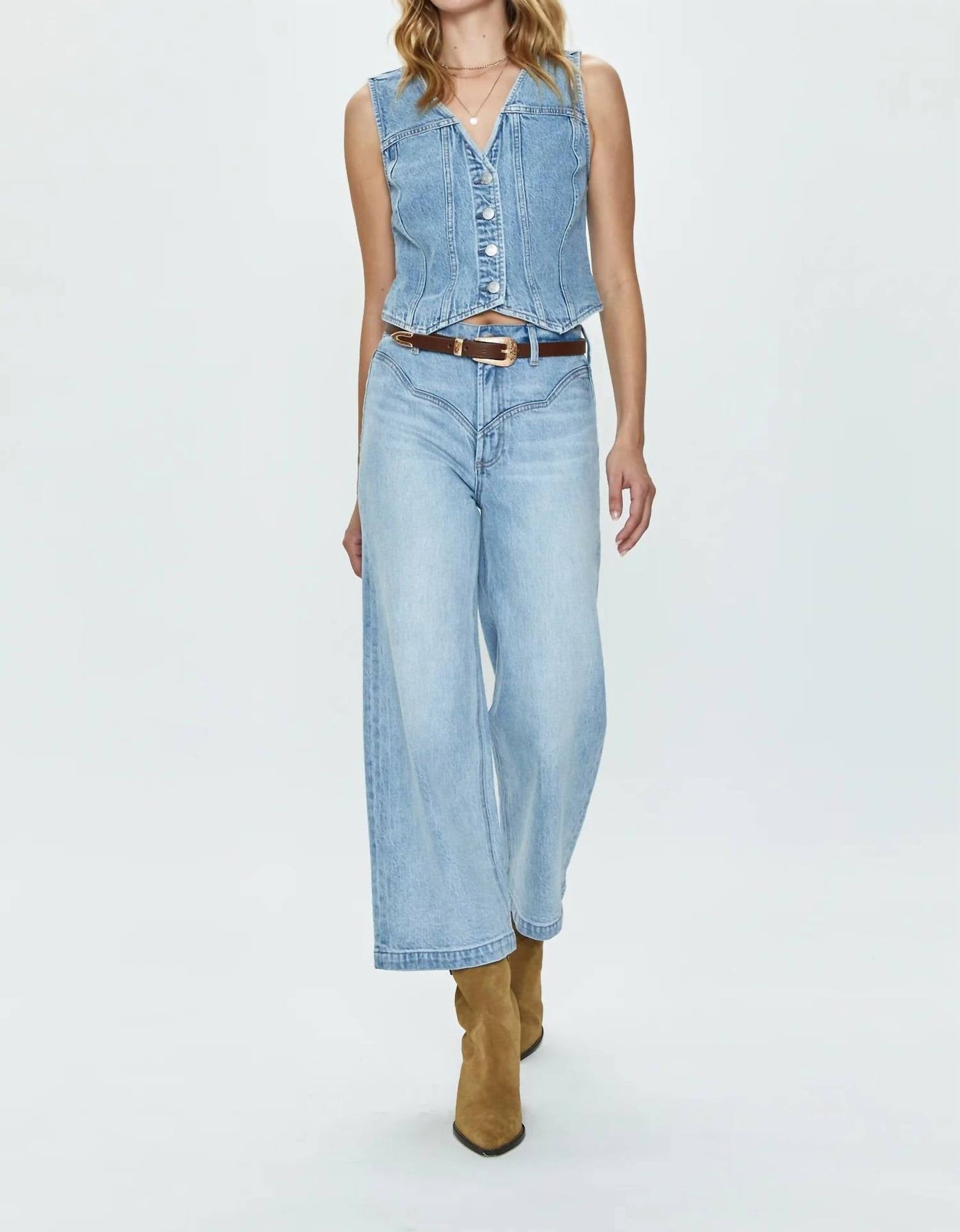 Pistola - Lana High Rise Crop Jeans
