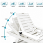 HDPE Chaise Lounge Chair Outdoor