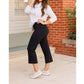 Julia Rose - Gabriella High Waisted Gaucho Pants