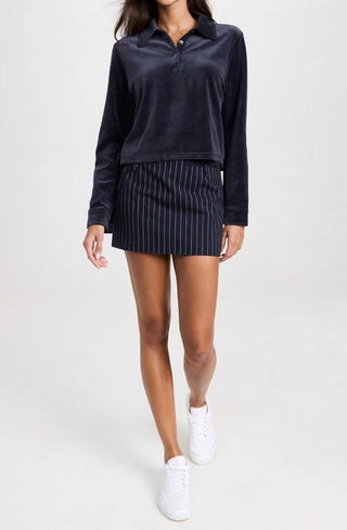 Theory - Cropped Polo Shirt