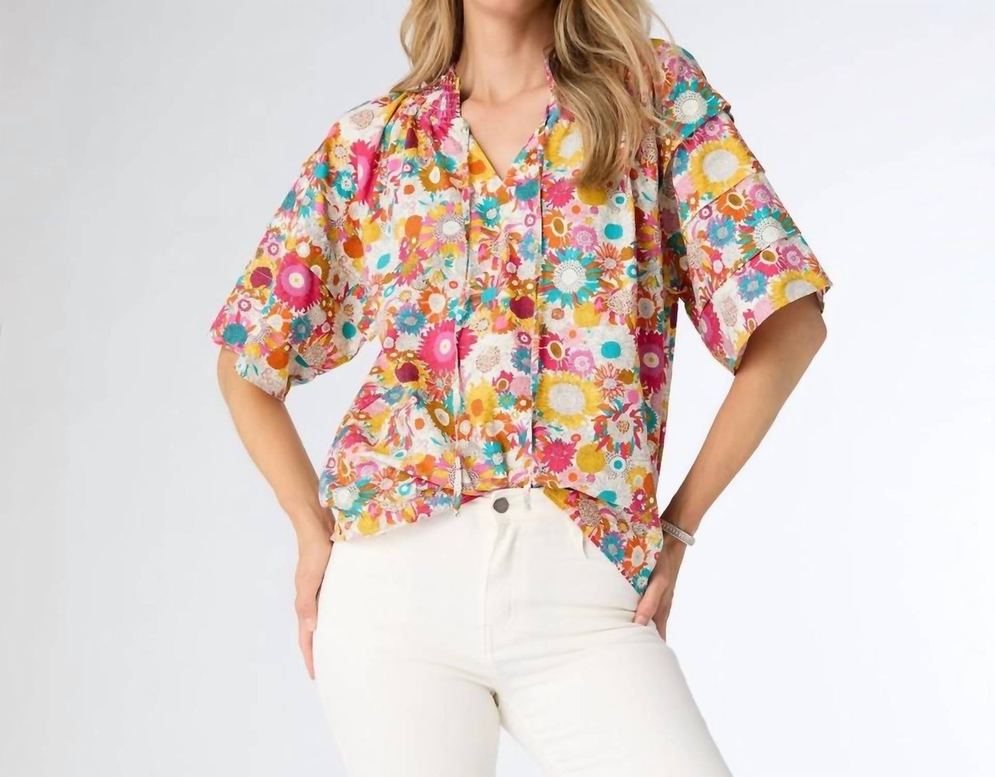 Coco + Carmen - Meadow Printed Top