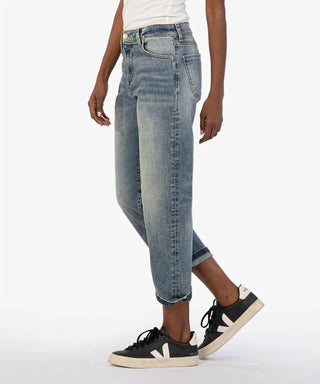 Kut From The Kloth - Sienna Baggy Boyfriend Crop Jeans