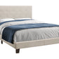 Transitional Upholstered Bed Frame