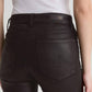 Ag Jeans - Mari Leatherette Super Straight Leg Jeans