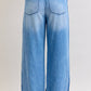 Judy Blue - High Waist Wilhelmina Elastic Waistband Drawstring & Side Panel Denim Jeans