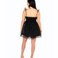 Buddylove - swiss dot mini dress