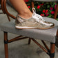 Dolce Vita - Women's Delany Crinkle Patent Sneaker