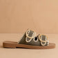 Oasis Society - Women's Tivoli Buckle Slides
