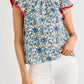 Thml - Flutter & Fringe Floral Top