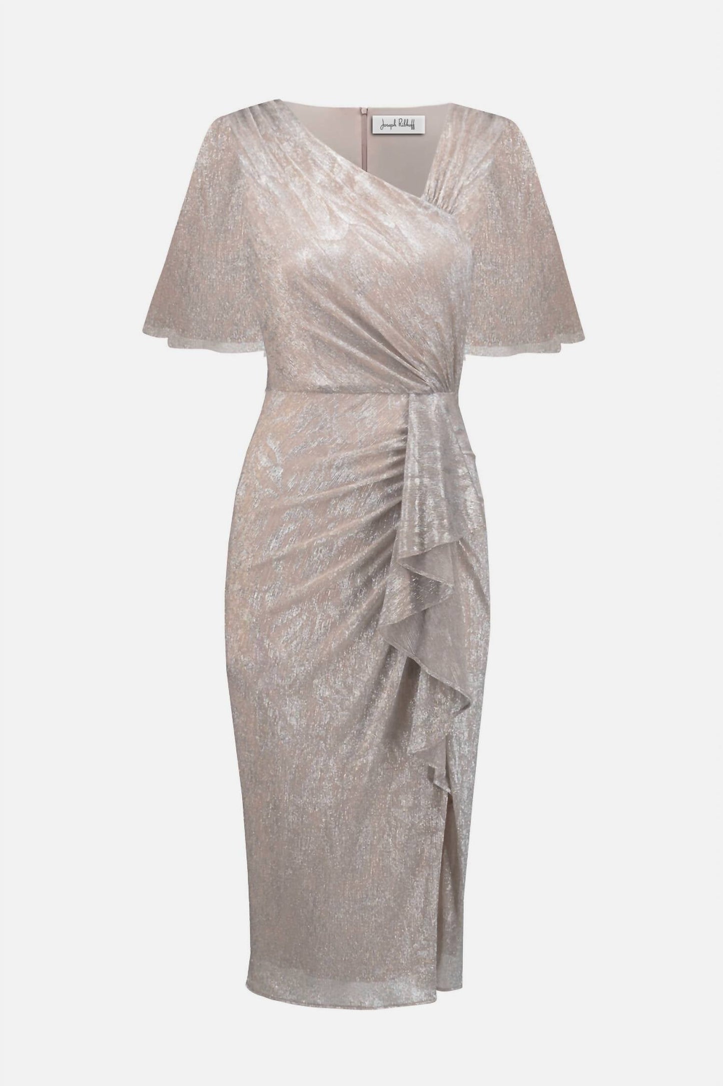 Joseph Ribkoff - Women's Formal V-neck Wrap Dress