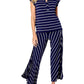 Twelve Eighty Eight - Marina Stripes Drop Shoulder Loungewear Set